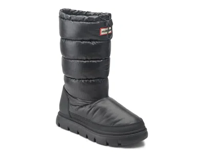 Hunter Magnolia Snow Boot In Black