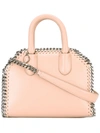 STELLA MCCARTNEY Nude Falabella Box Mini Shoulder Bag,METAL100%