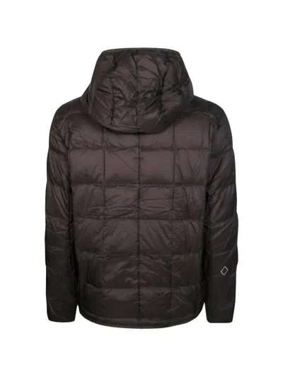 Pas Normal Studios Off-race Quilted Down Jacket In Brown