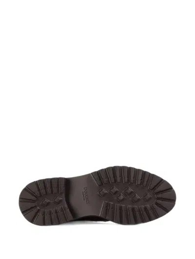 BUCKLED SUEDE BOOTS