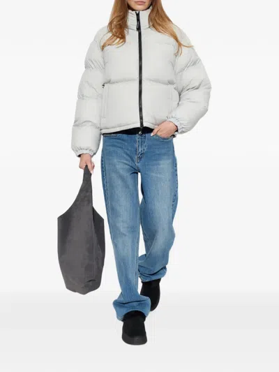 Canada Goose Fallon Quilted Down Jacket In White