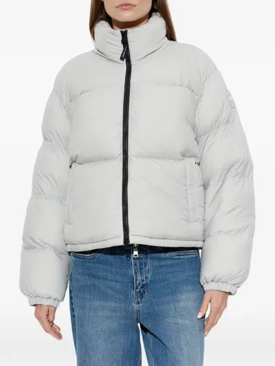 Canada Goose Fallon Quilted Down Jacket In White