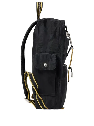 Fendi Climb Backpack In Technical Fabric In Black