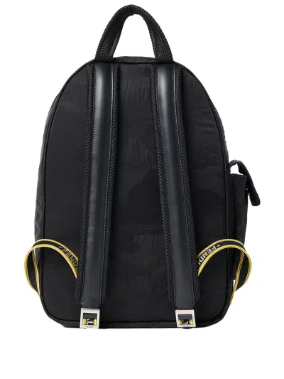 Fendi Climb Backpack In Technical Fabric In Black