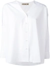 JOUR/NÉ embroidered shoulder detail blouse,洗濯機洗い可能