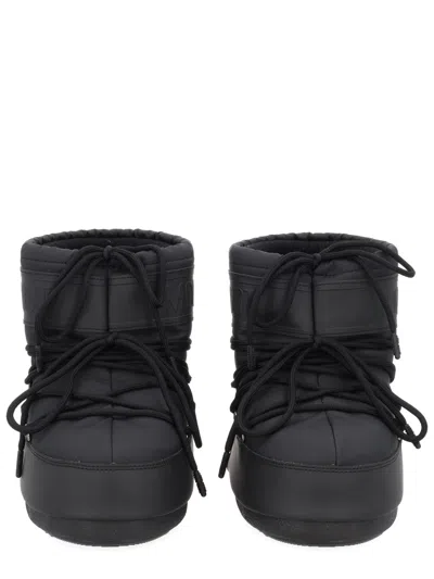 Moon Boot Icon Low Rubber Boot In Gray