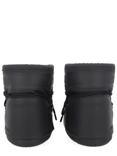 Moon Boot Icon Low Rubber Boot In Gray