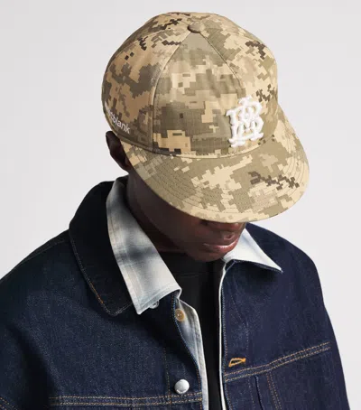 Aboutblank About:blank Pixelated Camouflage Monogram Cap