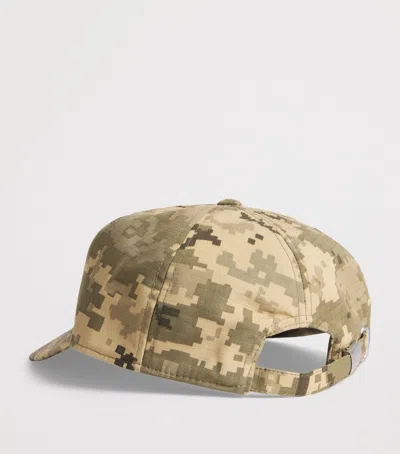 Aboutblank About:blank Pixelated Camouflage Monogram Cap