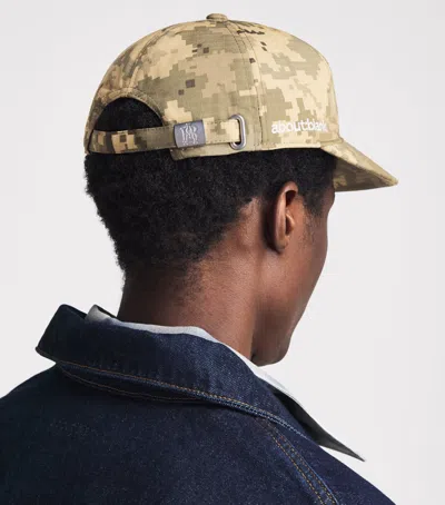 Aboutblank About:blank Pixelated Camouflage Monogram Cap