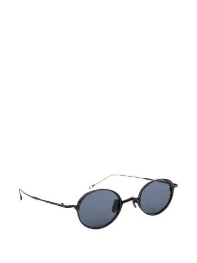 Rigards Round-frame Sunglasses In Blue