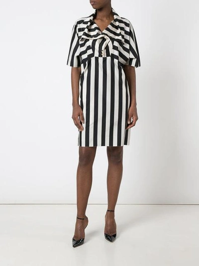 Shop Nina Ricci Striped Shift Dress