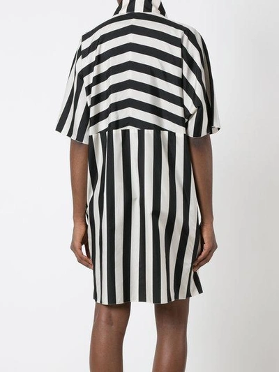 Shop Nina Ricci Striped Shift Dress