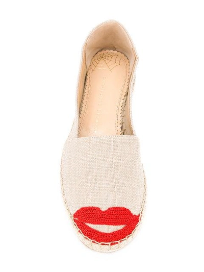 Shop Charlotte Olympia 'kiss Me' Espadrilles