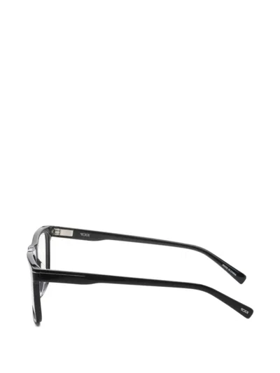 Tumi Square-frame Glasses In Black