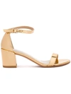 Stuart Weitzman Simple Sandals - Metallic