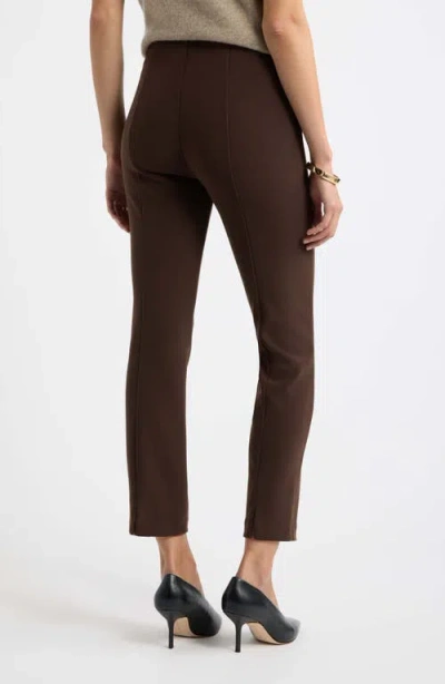 Nordstrom Ankle Pull-on Pants In Brown