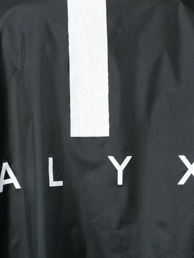 Shop Alyx Logo Print Windbreaker Coat