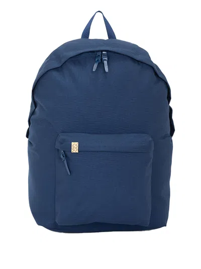Visvim Nylon Backpack In Blue