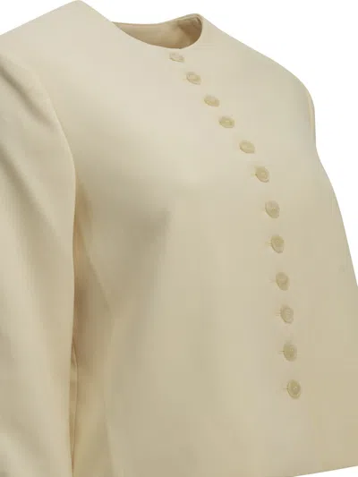 Almada Label "funda" Blazer In White