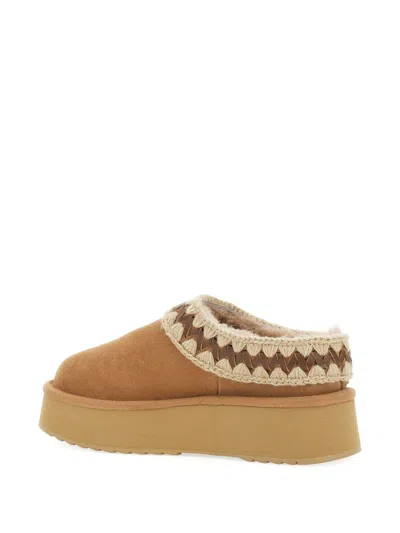 Mou Platform Clog Slippers In Multi