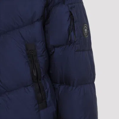 C.p. Company C.p.company Peacoat Medium Down Shield Jaclet In Blue