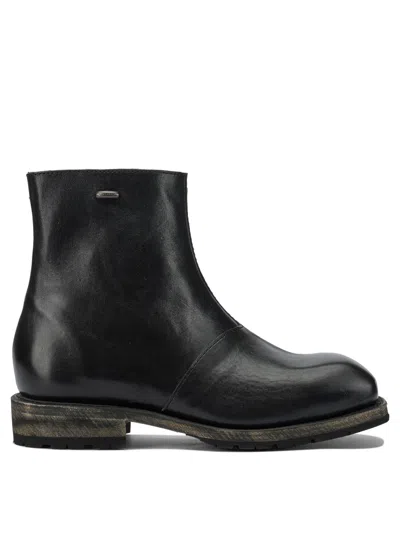 Our Legacy Engine Ankle Boots In Black