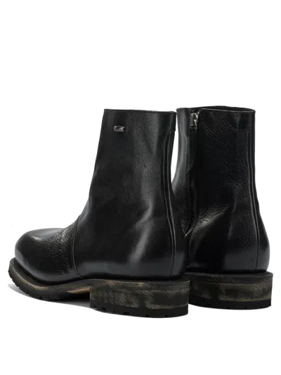 Our Legacy Engine Ankle Boots In Black