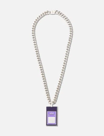 A-cold-wall* Pendant In Metallic