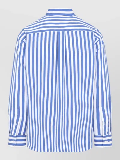 Celine Oversized Shirt In Blue