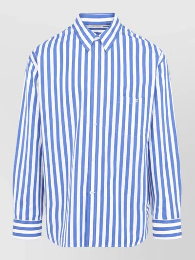 Celine Oversized Shirt In Blue