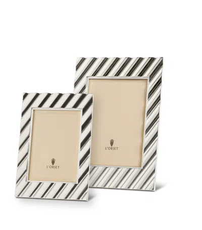 L'objet Maxime Photo Frame In Silver