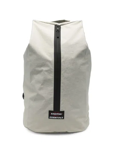 Essentials Logo-patch Zip-up Backpack In Neutral