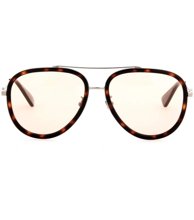 Gucci Exclusive To Mytheresa.com - Aviator Sunglasses In Brown