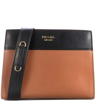 Prada Esplanade Leather Shoulder Bag