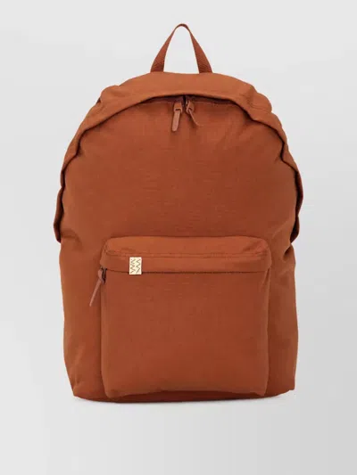 Visvim Nylon Backpack In Brown