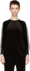 JUNYA WATANABE Black Velour Pullover