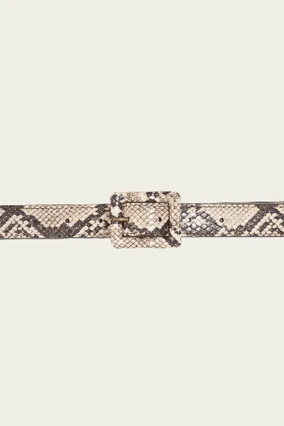 Mother The Constructor Belt In Constructor In Animal Print
