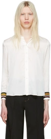 WALES BONNER Ivory Caribe Shirt