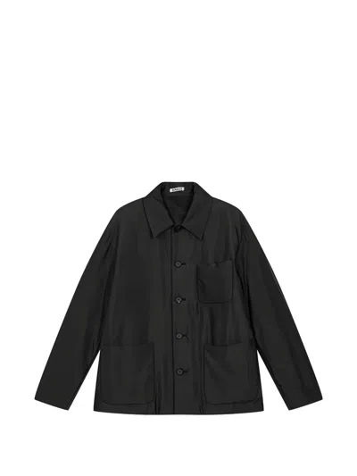 PADDED BUTTONED JACKET