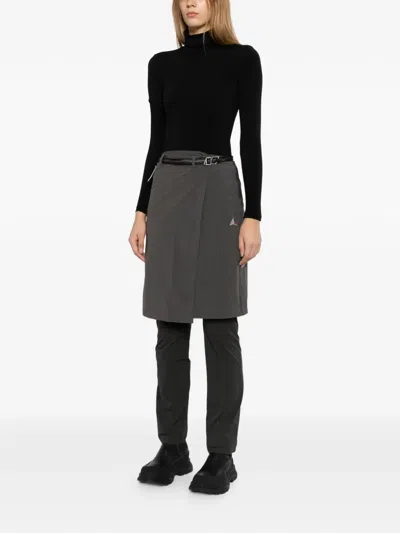 Roa Simi Skort Pants In Gray
