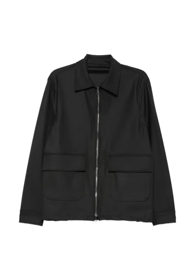 ZIP-UP FLAP-POCKET JACKET
