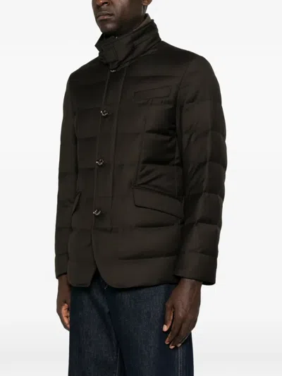 Montecore Quilted High-neck Jacket In Multi