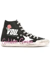 GOLDEN GOOSE Francy high-top trainers,G31WS591A7112008721