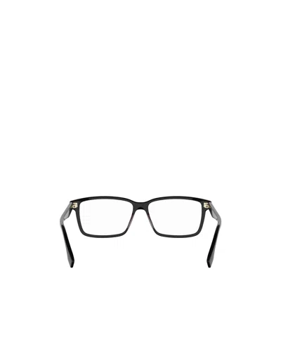 Fendi Eyewear Rectangular Frame Glasses In Black