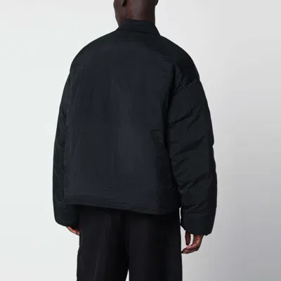 Studio Nicholson Zippered Down Jacket In Black