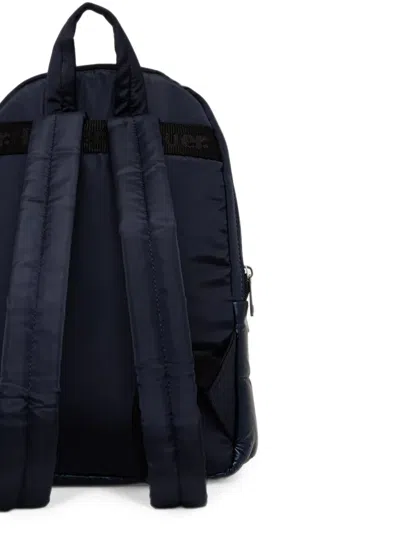 Blauer Quilted Crystal-embellished Backpack In Blue