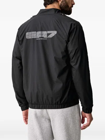 LOGO-PRINT RIPSTOP JACKET