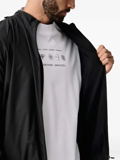 LOGO-PRINT RIPSTOP JACKET