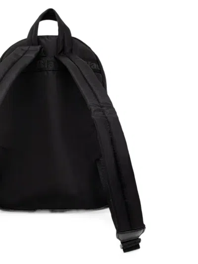 Blauer Padded Logo-patch Backpack In Black